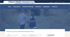 Desktop Screenshot of citizensfidelityinsurance.com